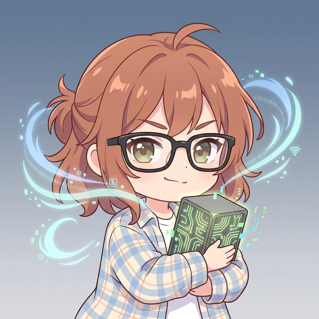 前言极客少女配图